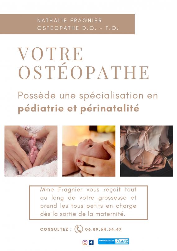 Ostéopathe - Saint Alban - Nathalie Fragnier