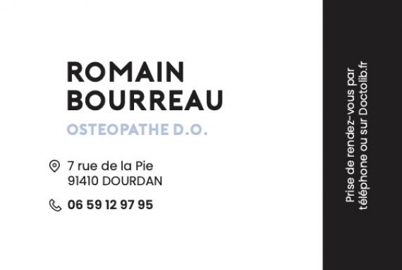 Ostéopathe - Dourdan - Romain Bourreau